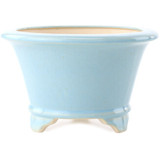 Yixing Pot à bonsaï bleu clair 170 mm par Yixing, Chine