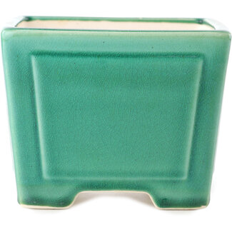 Yixing Vaso bonsai verde scuro da 140 mm di Yixing, Cina