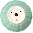 Maceta redonda mediana para bonsái verde de Yixing - 135 x 135 x 65 mm