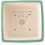 Pot à bonsaï carré moyen vert par Yixing - 140 x 140 x 110 mm