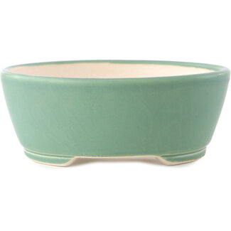Yixing Pot à bonsaï vert moyen 145 mm par Yixing, Chine