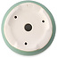 Maceta redonda mediana para bonsái verde de Yixing - 145 x 145 x 65 mm