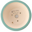 Pot à bonsaï rond moyen vert par Yixing - 135 x 135 x 65 mm