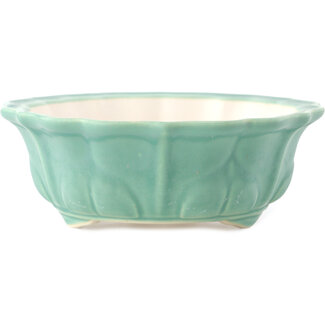 Yixing Pot à bonsaï vert moyen 170 mm par Yixing, Chine