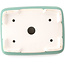 Rechthoekige medium groene bonsaipot van Yixing - 180 x 140 x 60 mm