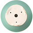 Pot à bonsaï rond moyen vert par Yixing - 215 x 215 x 75 mm