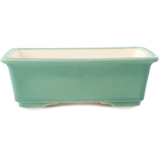 Yixing Pot à bonsaï vert moyen 215 mm par Yixing, Chine