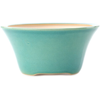 Yixing 200 mm  medium bluegreen bonsai pot by Yixing, China