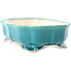 Mokko medium bluegreen bonsai pot by Yixing - 245 x 190 x 70 mm