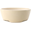Pot à bonsaï rond ivoire par Yixing - 145 x 145 x 65 mm
