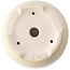 Maceta redonda para bonsái marfil de Yixing - 145 x 145 x 65 mm