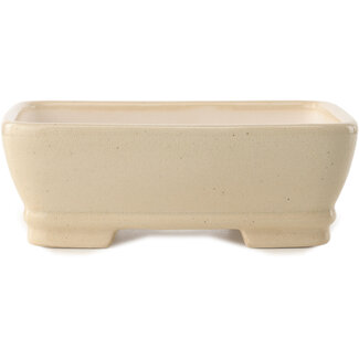 Yixing Vaso bonsai color avorio da 180 mm di Yixing, Cina