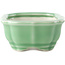 Mokko celadon groene bonsaipot van Yixing - 150 x 115 x 55 mm