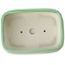 Maceta rectangular para bonsái verde celadón de Yixing - 150 x 100 x 60 mm