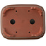 Pot à bonsaï rectangulaire non vernissé par Yixing - 172 x 134 x 60 mm