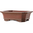 Pot à bonsaï rectangulaire non émaillé par Yixing - 175 x 135 x 53 mm