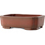 Rectangular unglazed bonsai pot by Yixing - 173 x 135 x 50 mm