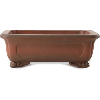 Yixing 174 mm  unglazed bonsai pot by Yixing, China