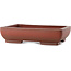 Pot à bonsaï rectangulaire non émaillé par Yixing - 178 x 133 x 40 mm