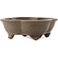 Mokko unglasierter Bonsai-Topf von Yixing - 160 x 135 x 50 mm