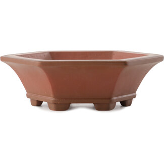 Yixing 145 mm  unglazed bonsai pot by Yixing, China