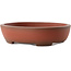 Pot à bonsaï ovale non émaillé par Yixing - 183 x 145 x 45 mm