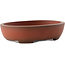 Pot à bonsaï ovale non émaillé par Yixing - 183 x 145 x 45 mm
