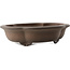 Mokko unglazed bonsai pot by Yixing - 310 x 275 x 75 mm