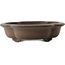 Mokko unglazed bonsai pot by Yixing - 310 x 275 x 75 mm