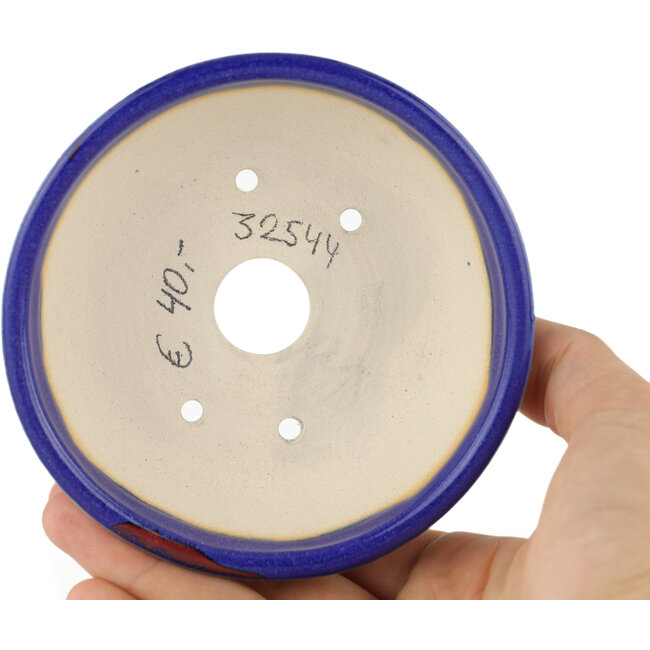 Runder mehrfarbiger Bonsaitopf – 100 x 100 x 35 mm