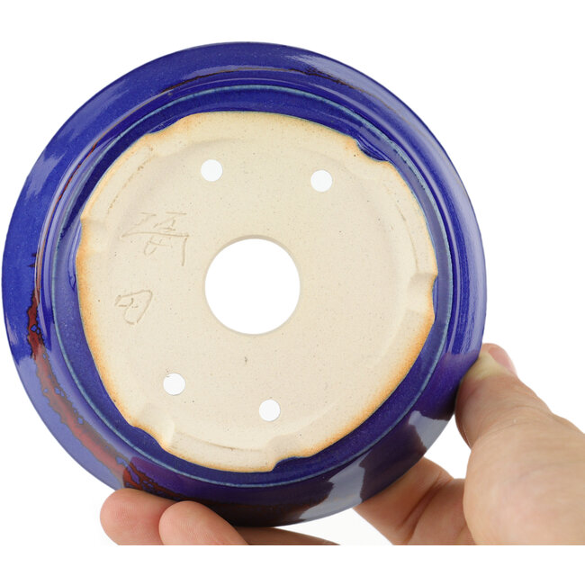 Runder mehrfarbiger Bonsaitopf – 100 x 100 x 35 mm