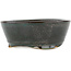 Round green bonsai pot - 85 x 85 x 30 mm