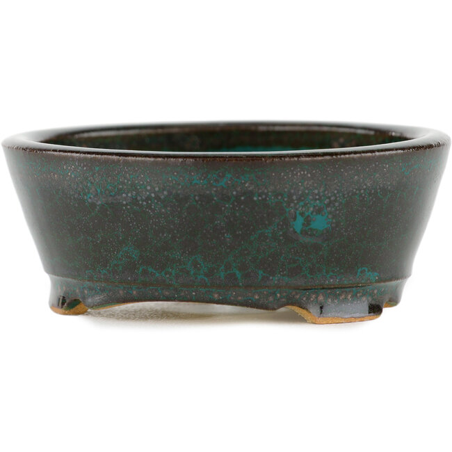 Runder grüner Bonsaitopf – 85 x 85 x 30 mm