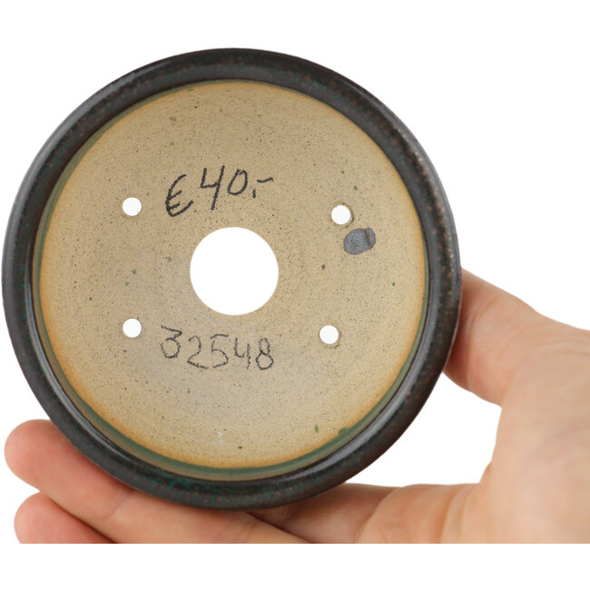 Runder grüner Bonsaitopf – 85 x 85 x 30 mm