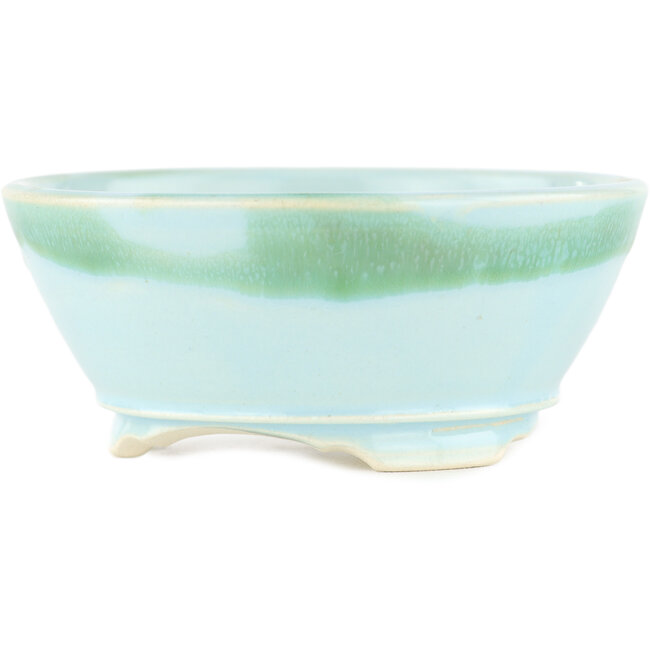 Round multicolor bonsai pot - 100 x 100 x 40 mm