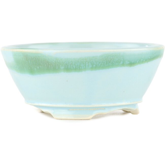 Round multicolor bonsai pot - 100 x 100 x 40 mm