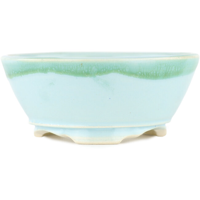 Round multicolor bonsai pot - 100 x 100 x 40 mm