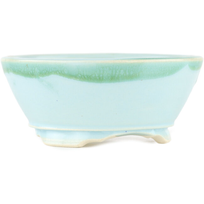 Round multicolor bonsai pot - 100 x 100 x 40 mm