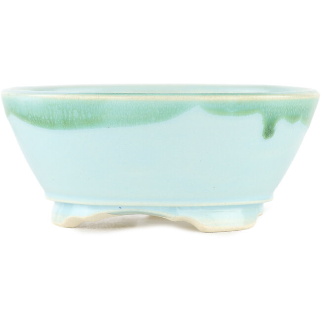 Round multicolor bonsai pot - 100 x 100 x 40 mm