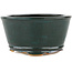 Vaso bonsai rotondo verde - 105 x 105 x 53 mm