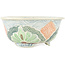 Runder mehrfarbiger Bonsai-Topf von Kei Setsu - 98 x 98 x 45 mm