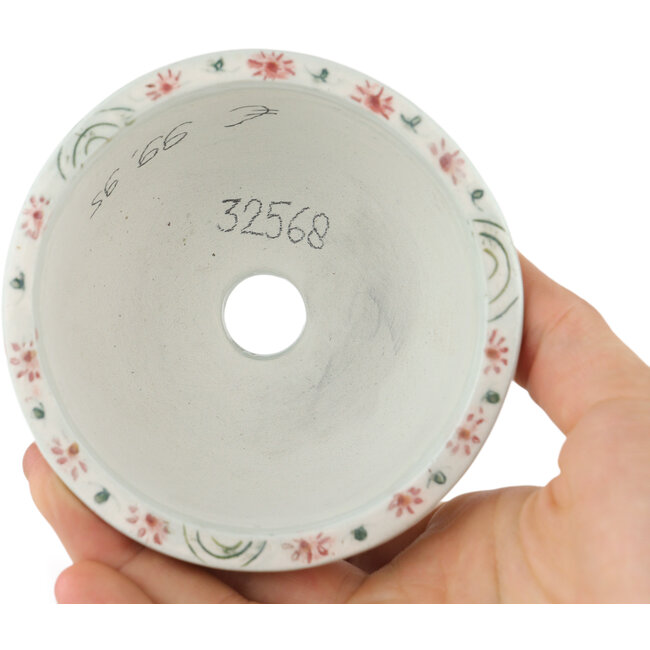 Maceta redonda para bonsái multicolor de Kei Setsu - 95 x 95 x 50 mm