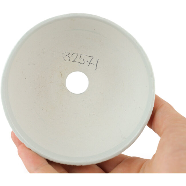 Vaso bonsai rotondo multicolore di Kei Setsu - 95 x 95 x 45 mm