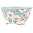 Runder mehrfarbiger Bonsai-Topf von Kei Setsu - 106 x 106 x 55 mm