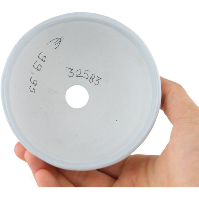 Pot à bonsaï rond multicolore par Kei Setsu - 100 x 100 x 50 mm