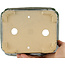 Pot à bonsaï vert rectangulaire par Shibakatsu - 180 x 150 x 60 mm