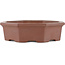 Sechseckiger unglasierter Bonsai-Topf von Shinto - 160 x 160 x 45 mm
