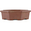 Sechseckiger unglasierter Bonsai-Topf von Shinto - 160 x 160 x 45 mm