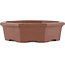 Sechseckiger unglasierter Bonsai-Topf von Shinto - 160 x 160 x 45 mm