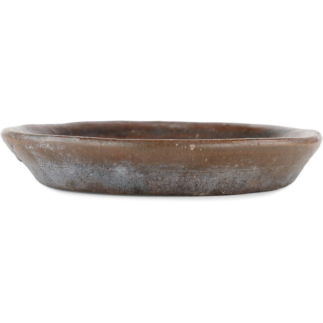 Pot à bonsaï rond non émaillé par Bunzan - 170 x 170 x 30 mm